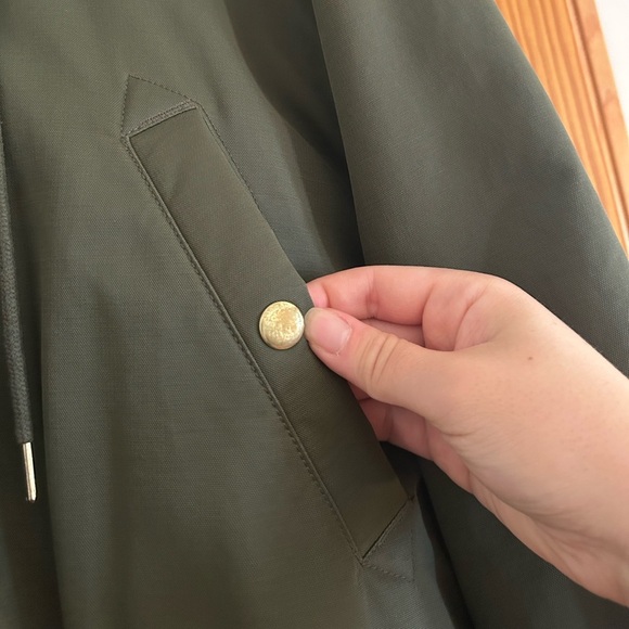 J.Crew Green Parka Primaloft Hooded Jacket - Picture 6 of 13